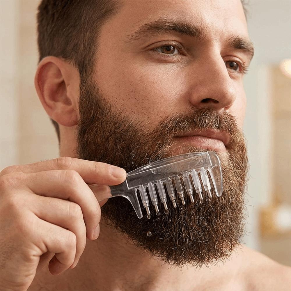 Anti-Frizz Massage Guide Liquid Comb Plastic Scalp Massage Comb Portable Hairdressing Combs  Travel