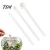 Accurate Portion Control Spoon 3Pcs/Set Fish Food Scoops, Mini Measuring Spoons, 0.02 0.1 0.25 Tiny Tank Dispenser Little Plastic Scoops for Aquarium