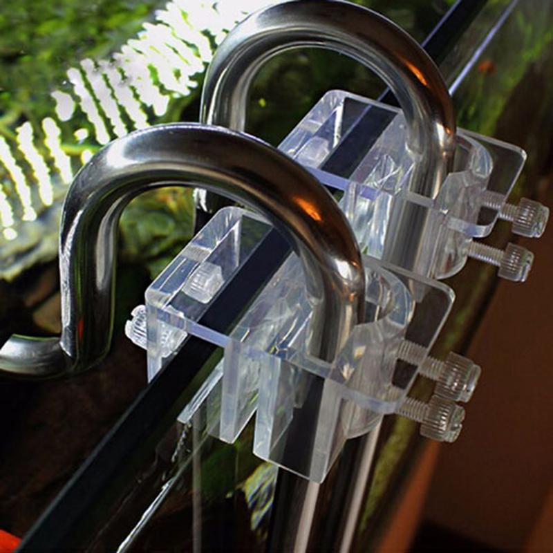 Aquarium Fish Tank Filter Outflow Inflow Pipe Water Hose Mount Holder