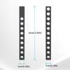 Lightweight Aluminum Camera Mount Plate Cheese 1/4inch Screw Hole Outdoor Photography Studio Lighting Accessories