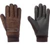 Winter Warm Mittens Man Cycling Thickened Plush Wrist Touch Screen Suede Fabric Driving Gloves