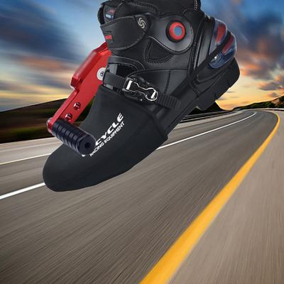 Motorcycle Shift Shoe Cover, Anti Slip and Dirt Resistant Cycling Shift Shoe Cover Pad