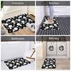 Halloween Spooky Alien Front Floor Door Entrance Mat Indoor  Bathroom Kitchen Doormat Garden Carpet Rug