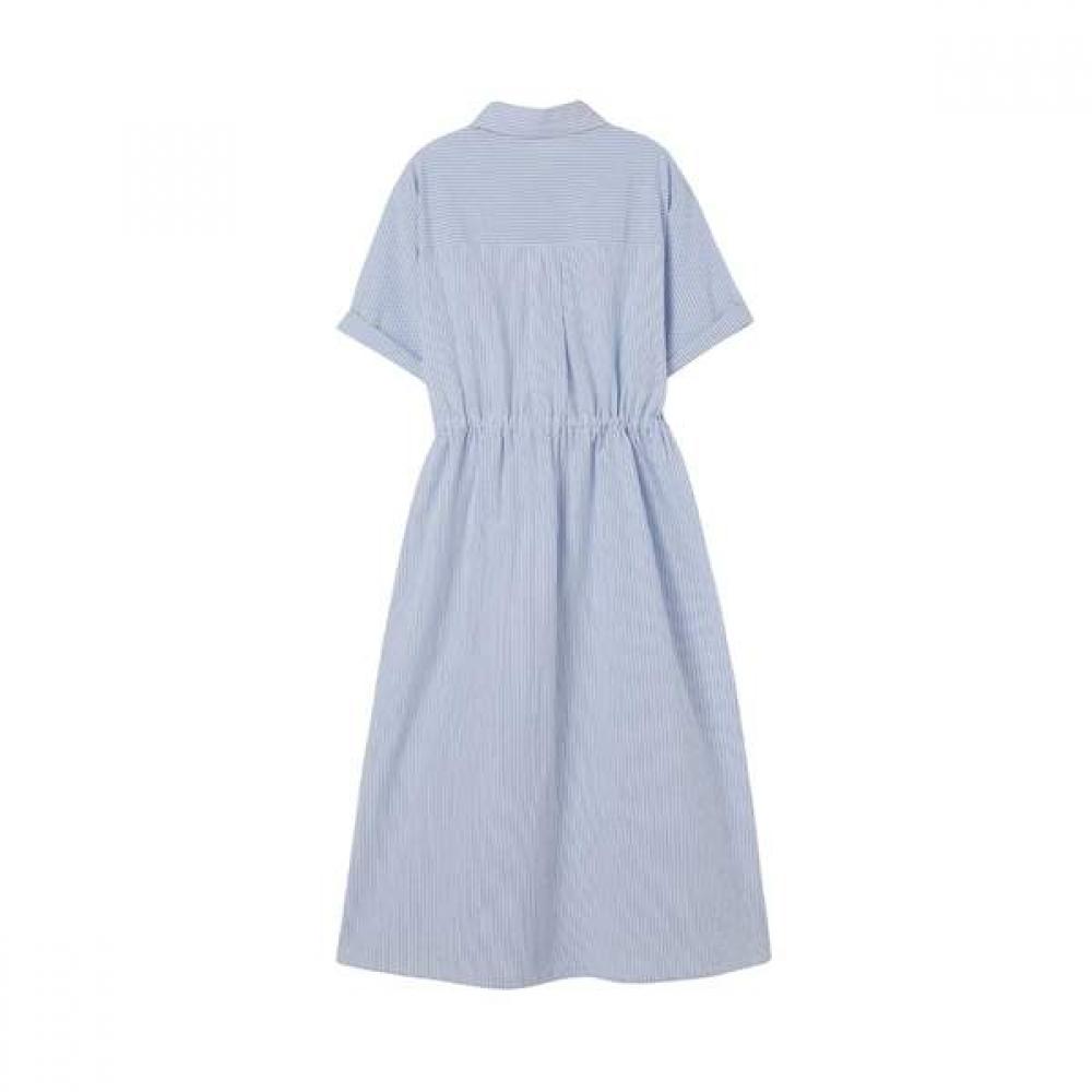LAP Stripe Shirt Long Dress As2wo591