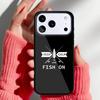 Keep Calm and Go Fishing Phone Case for iPhone 17 16 15 14 13 Pro Max Back Cover for 12 11 Pro Coque