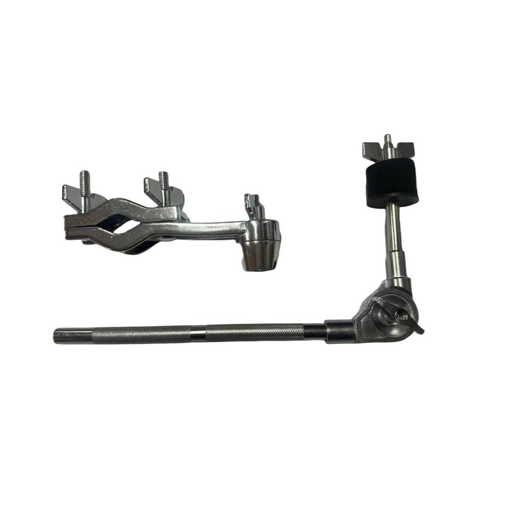 Angled Cymbal Holder with Clamp and Felt Knob