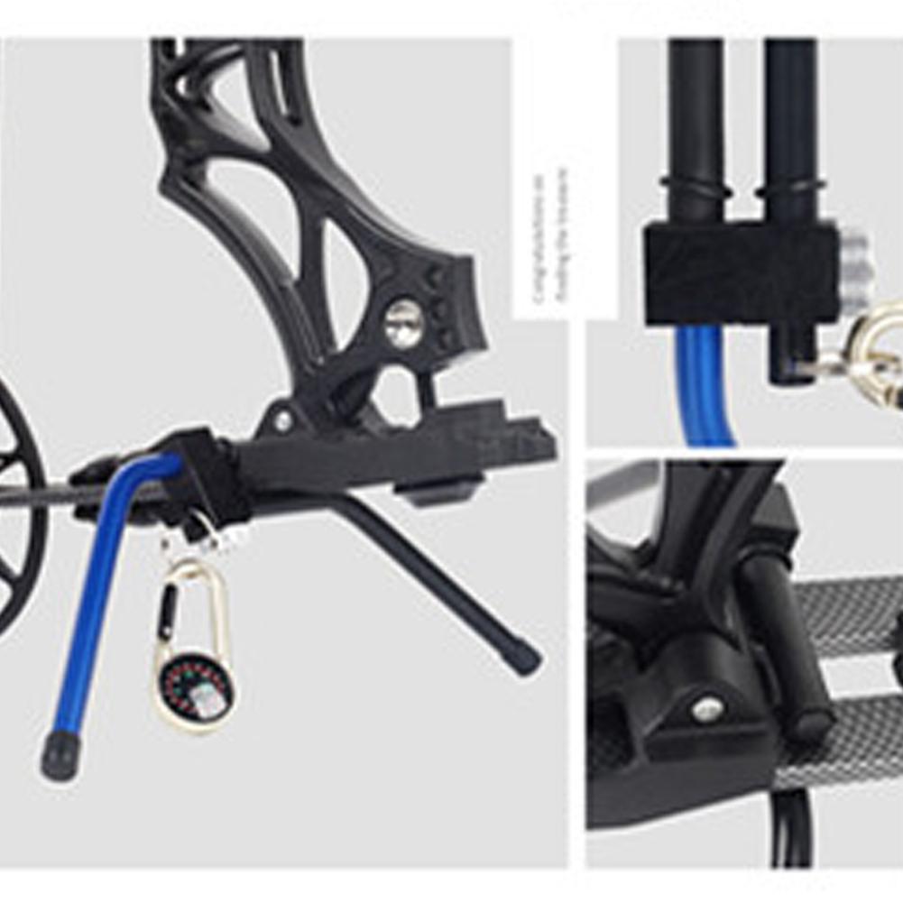 Portable Folding Bow Bracket With Buckle Adjustable Design Compound Bow Archery Equipment Accessories