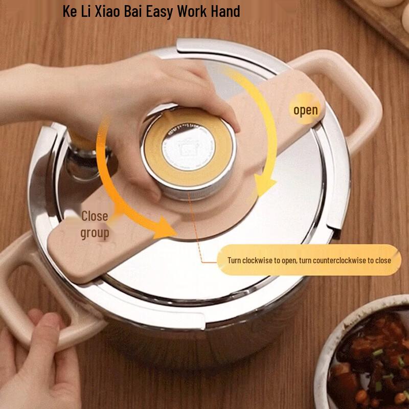COOKER KING 316L Stainless Steel Pressure Cooker