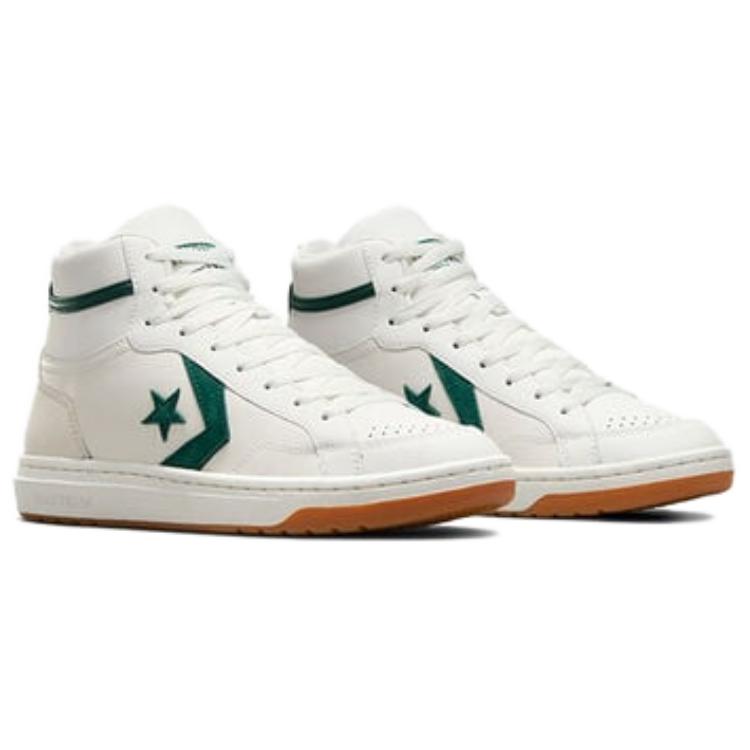 Converse Pro Blaze Luxe Mid 'Classic Sport Vintage White Green Envy' A09516C