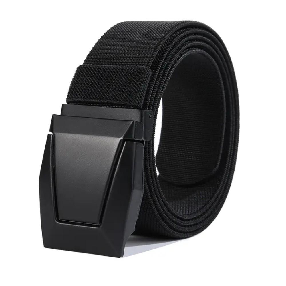 

Casual Multi Function Men s Training Belt Adjustable Luxury Brand Design Canvas Braided Belt Versatile Weave Waist Band чёрный