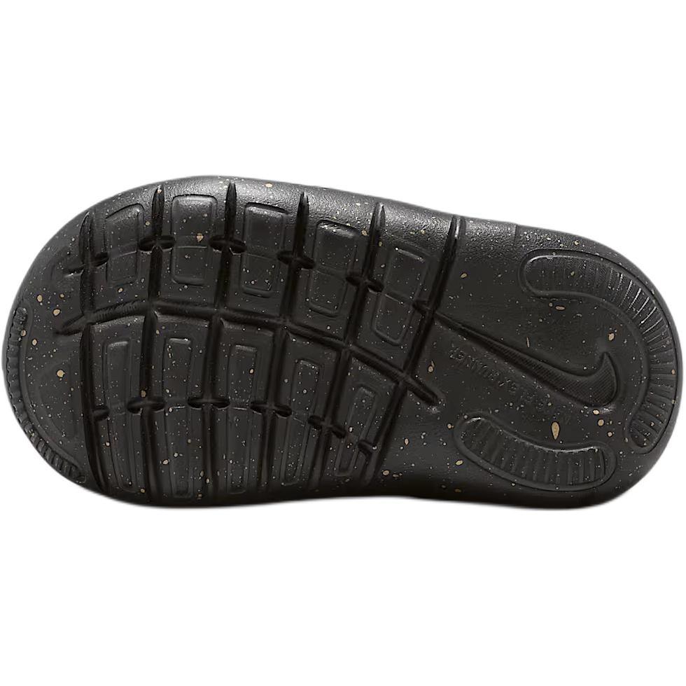 (TD) Nike Flex Runner 4 'Black Metallic Gold' Baby IM6738-001