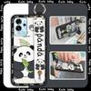 Dirt-resistant Ring Phone Case For ZTE Blade V40 Pro Protective Cute Kickstand Wrist Strap Shockproof Back Cover Durable