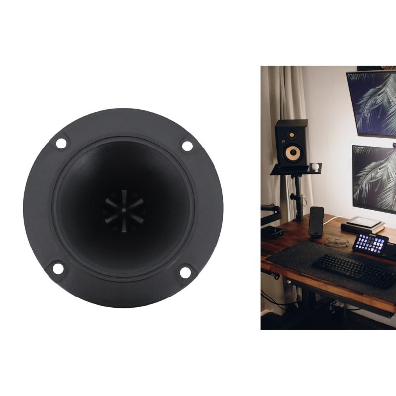 2Pcs 98MM Piezoelectric Tweeters Speaker Tweeters Ceramic Piezo Loudspeakers Trebles 75-150W 4-8ohm