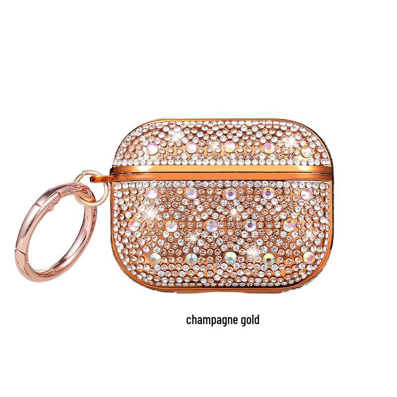 

Compatible with AirPods Pro 3 & 1st/2nd Gen: Electroplated Diamond Lattice Protective Case - Bluetooth Wireless Earphone Cover for Girls. AirPods Pro 3