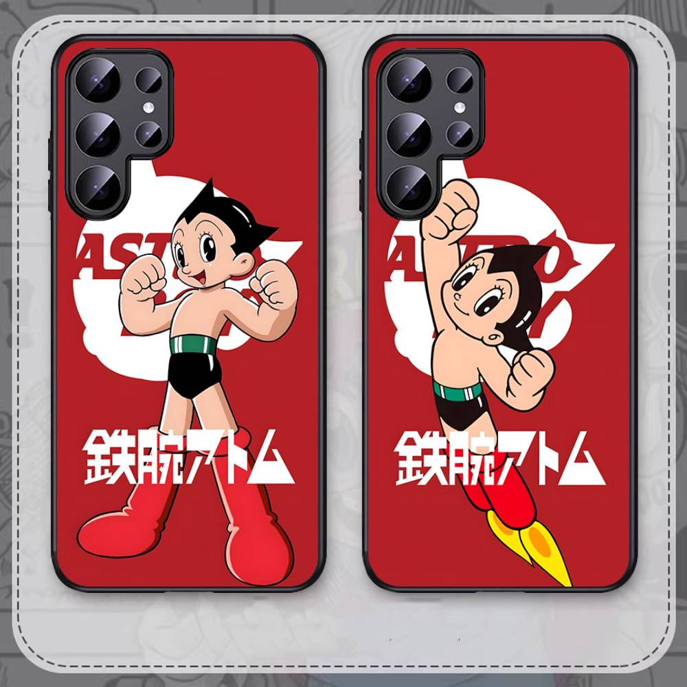 Astro Boy Cartoon Phone Case For Samsung S 24 fe 25 Ultra plus 20 lite 21 30 22 23 24 22 Ultra 5G Fundas
