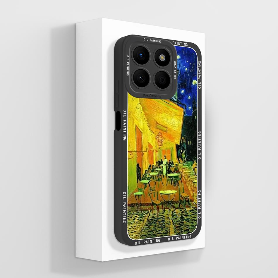 For Honor X8b Case For Honor X8A X8 Phone Back Cover Panda Baby Fundas Full Protection Soft Liquid Silicone Shockproof Bumper