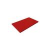 40x25x2 Polyethylene Cutting Board Red Clastro