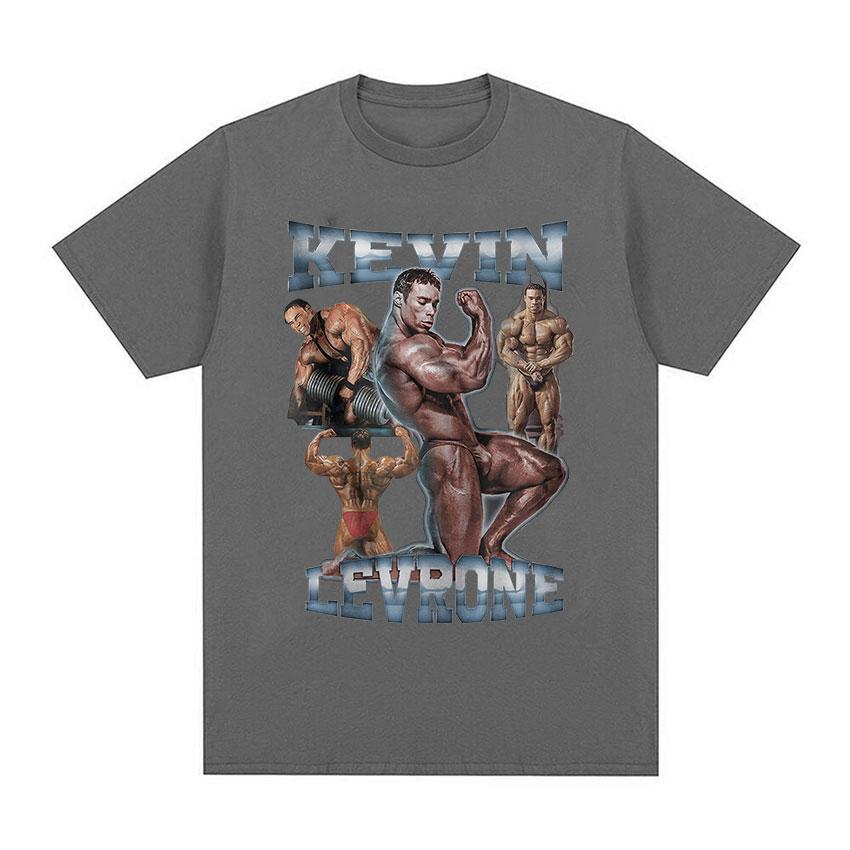 Kevin Levrone Gym Graphic T Shirt Maryland Muscle Machine Vintage Gothic T-shirts Unisex's 100% Cotton Oversized T-shirt Streetwear