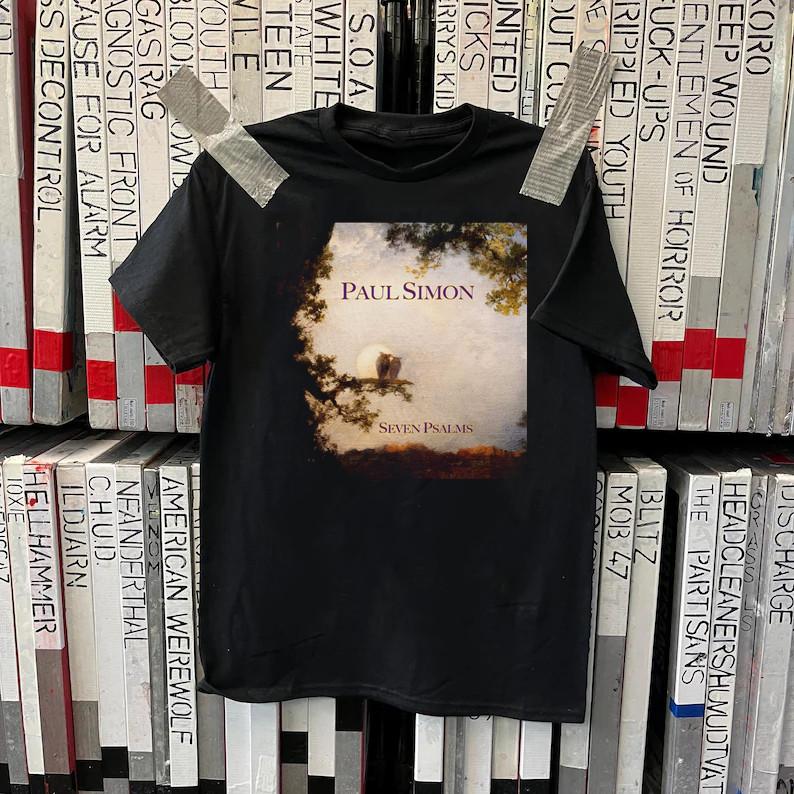 Paul Simon A Quiet Celebration Tour black T-shirt Unisex S-5Xl XZ1049 Unisex T-Shirt