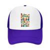 Playful Community Character People C Mesh Baseball Cap Casual Hat Outdoor  For Womens Unisex FeUnisex