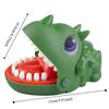 Triceratops Shape Dinosaur Bite Fingers Toy Safe Hand-biting Dinosaur  Birthday Gift
