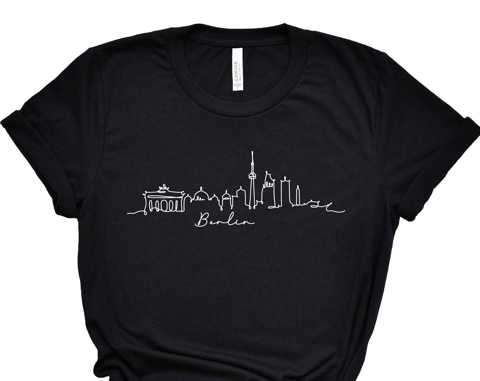 Berlin Germany Shirt, Berlin Tee, Berlin City Shirt, Berlin Souvenir, Germany Gift, Berlin Gift, Germany Souvenir, Country Capitals, UNISEX S