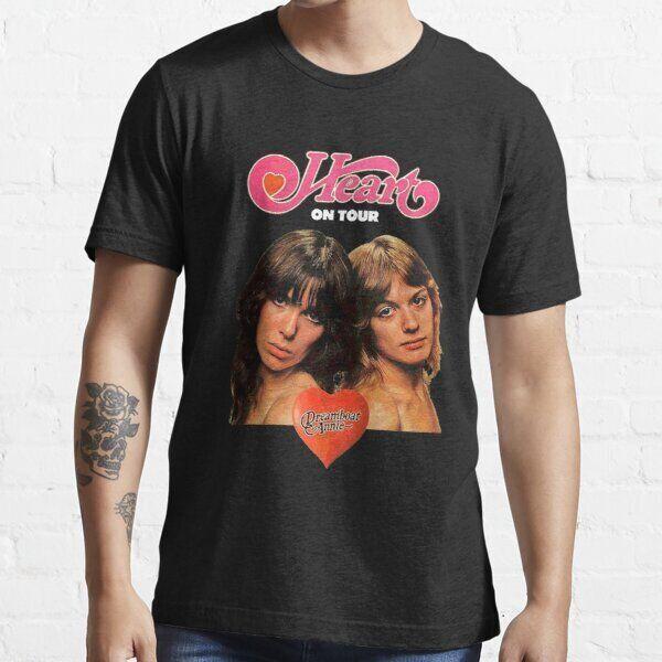 Annie Roger Fisher Ann Wilson T-Shirt Heart Rock Band A165 Unisex T-Shirt XL
