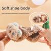 Thickened Kids Plush Slippers Cartoon Indoor Home Slippers New Baby Floor Socks  Indoor Use