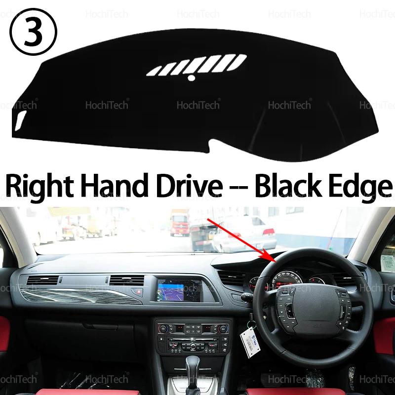 Car Dashboard Cover Dash Board Mat Carpet Pad Sunshade Cape Cushion LHD RHD Car Dashboard Cover Mat for Citroen C5 2008-2016