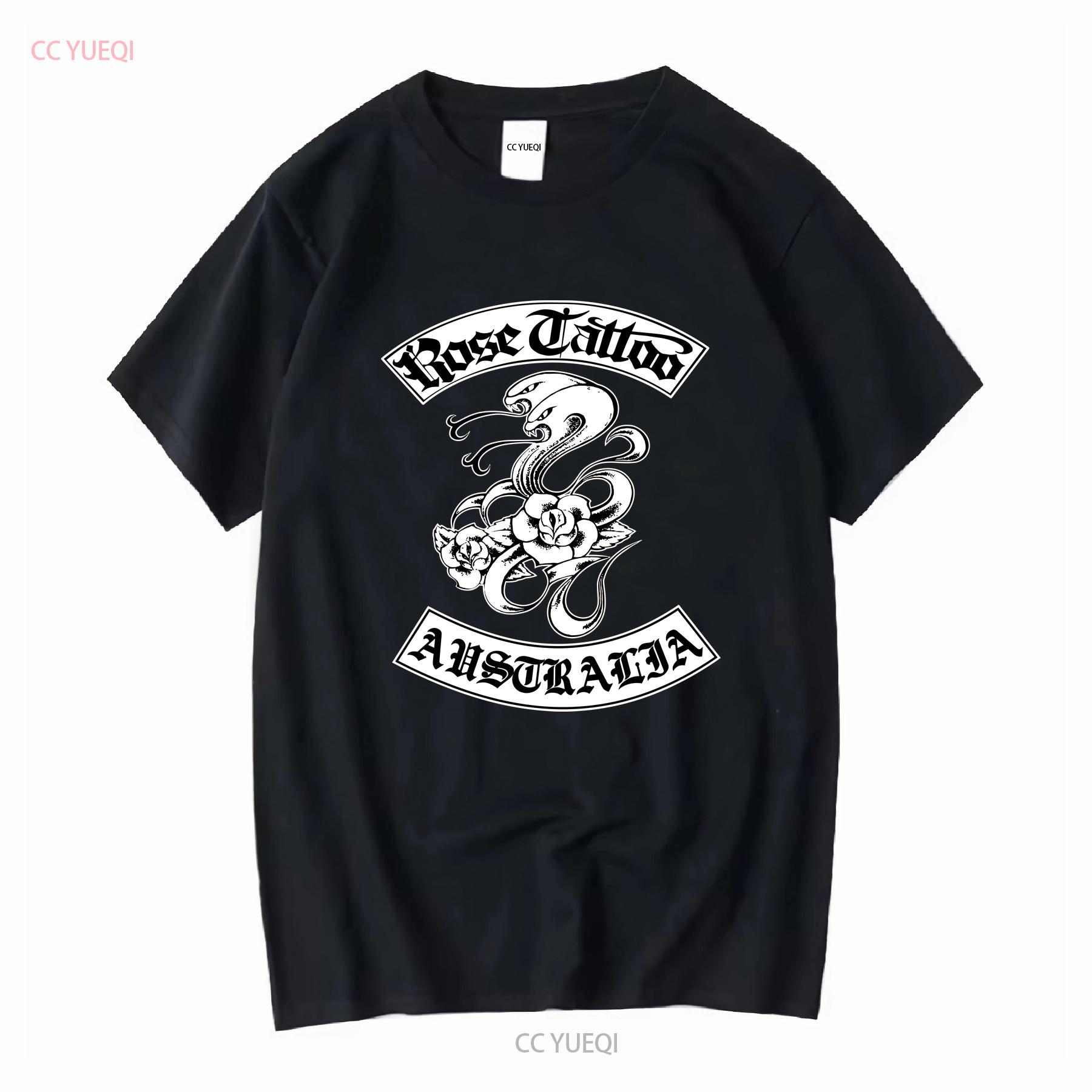 

rose tattoo band T shirt Cotton For S 234XL CB748 vintage Washed Casual Soft graphic Versatile Stretched Breathable Stylish 4XL