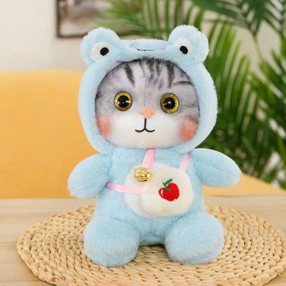 Cat Shape Plush Toys Cartoon Children's Gifts Lovely Animal Dolls