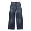 European Fashion Trend: High Waist Wide-Leg Jeans - Comfortable, Casual, Versatile Design.
