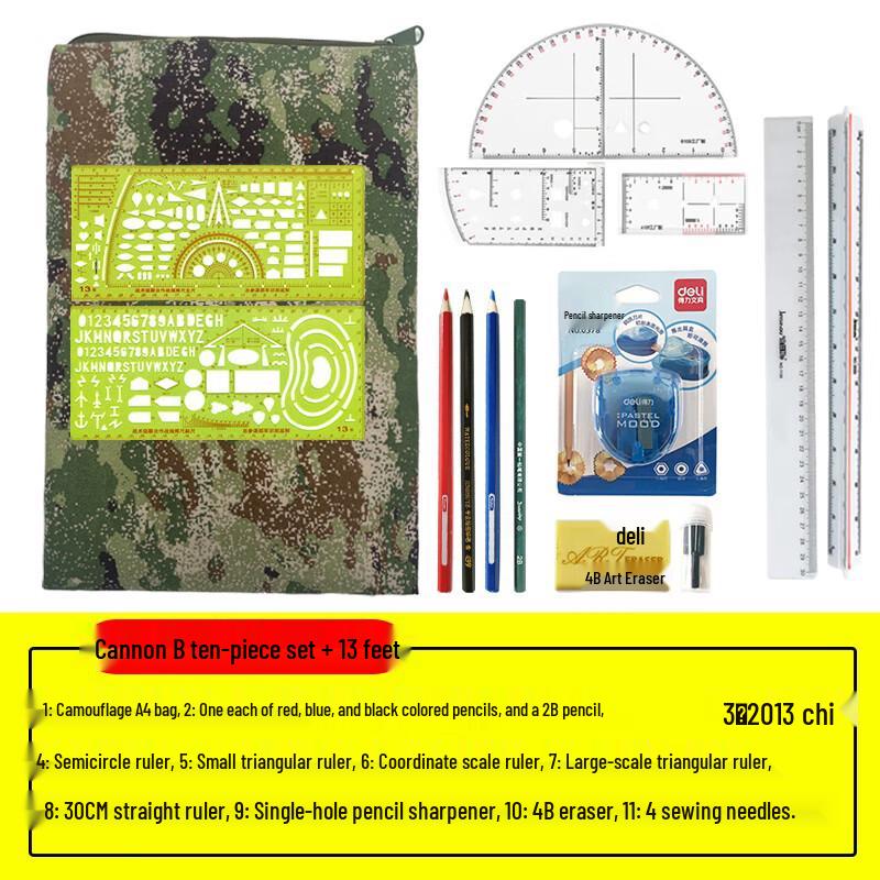 Military Topographic Mapping & Plotting Tool Kit