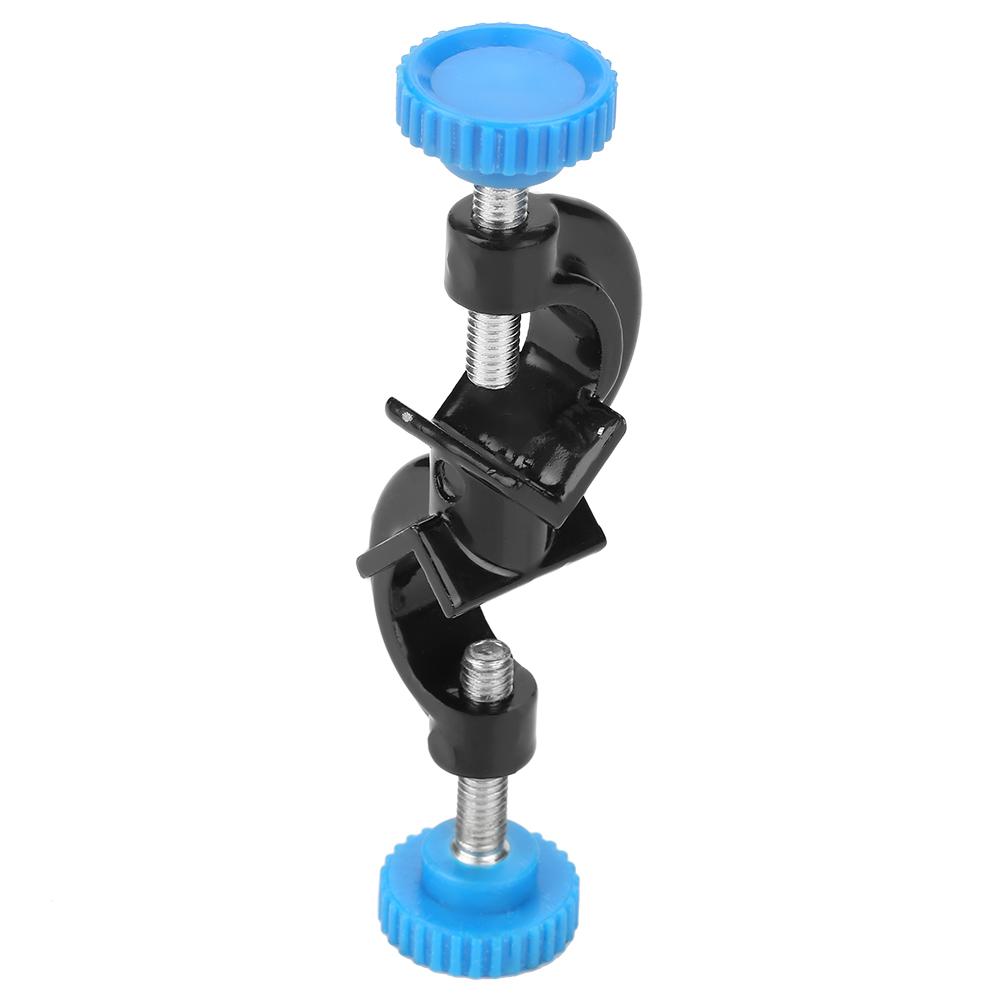 2 stücke Große Labor Kreuz Klemme Halter Stange Stehen Rack Klaue Clip Grip Unterstützung