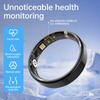 New Smart Ring Heart Rate Blood Oxygen Sleep Monitoring Health Reminders 5ATM Waterproof Sports Fashion Ring For Men Women Gift