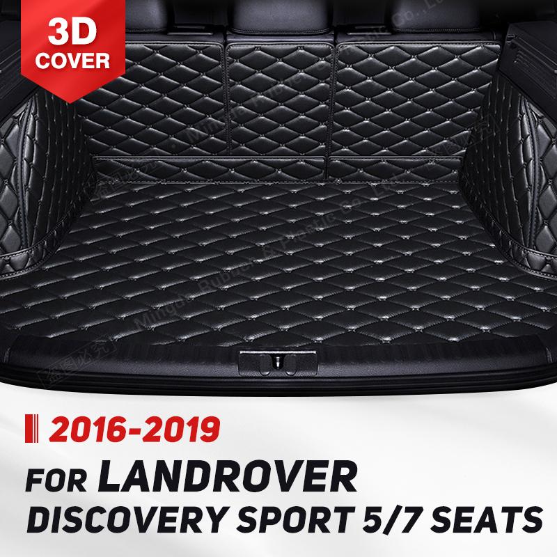 Full Coverage Trunk Mat For Landrover Discovery Sport 5/7-seat 2016- 18 17 Car Boot Cover Pad Interior Protector Accessories