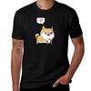 Pixel Shiba Inu TShirt Casual Loose Short Sleeve Tee for Unisex