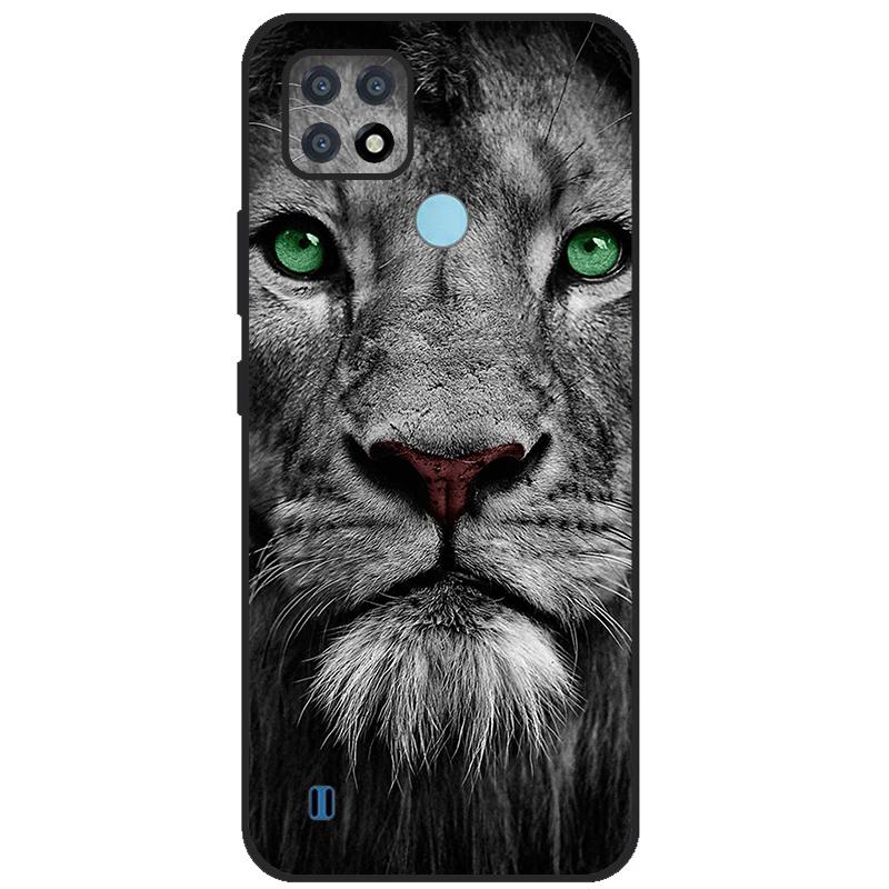 For Realme C21 Case Soft Tpu Silicone Case For OPPO RealmeC21 C 21 Phone Cover Fundas RMX3201 Bumper Case For Realme C21 Cover