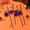 Cat Toy Funny Cat Stick Halloween Pet Toy Pumpkin Ghost Spider Cat Toy Creative Interactive Indoor Toy Gift Pet Holiday Supplies