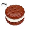 Realistic Food Squeeze Toy Cream Sandwich Cookie Slow-Rising TPR Slow Rebound Fidget for Stress Relief Cute