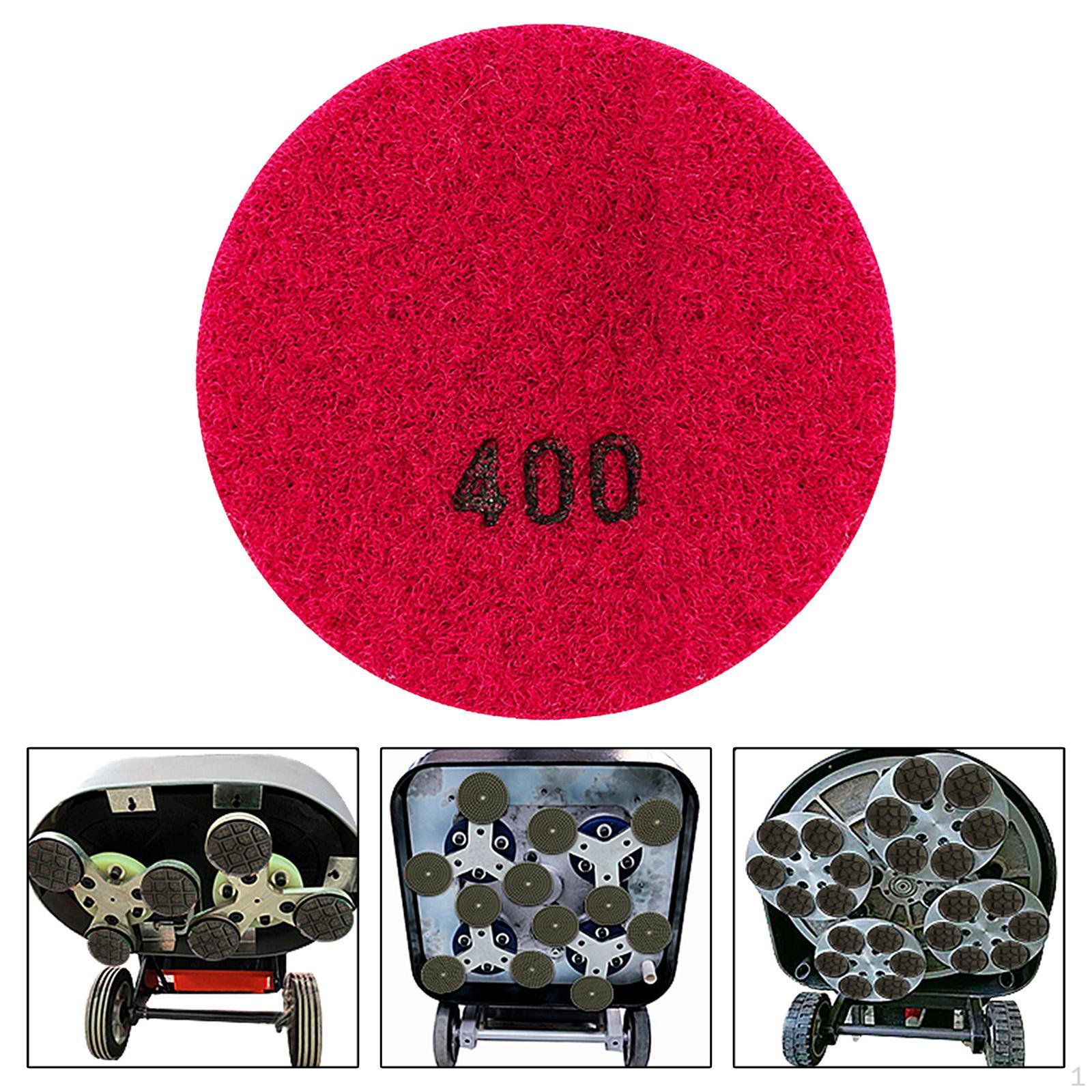 

Полировальный диск Алмазная накладка Прочный Бетонный шлифовальный диск 3 дюйма 80 мм Смола для 400 Grit