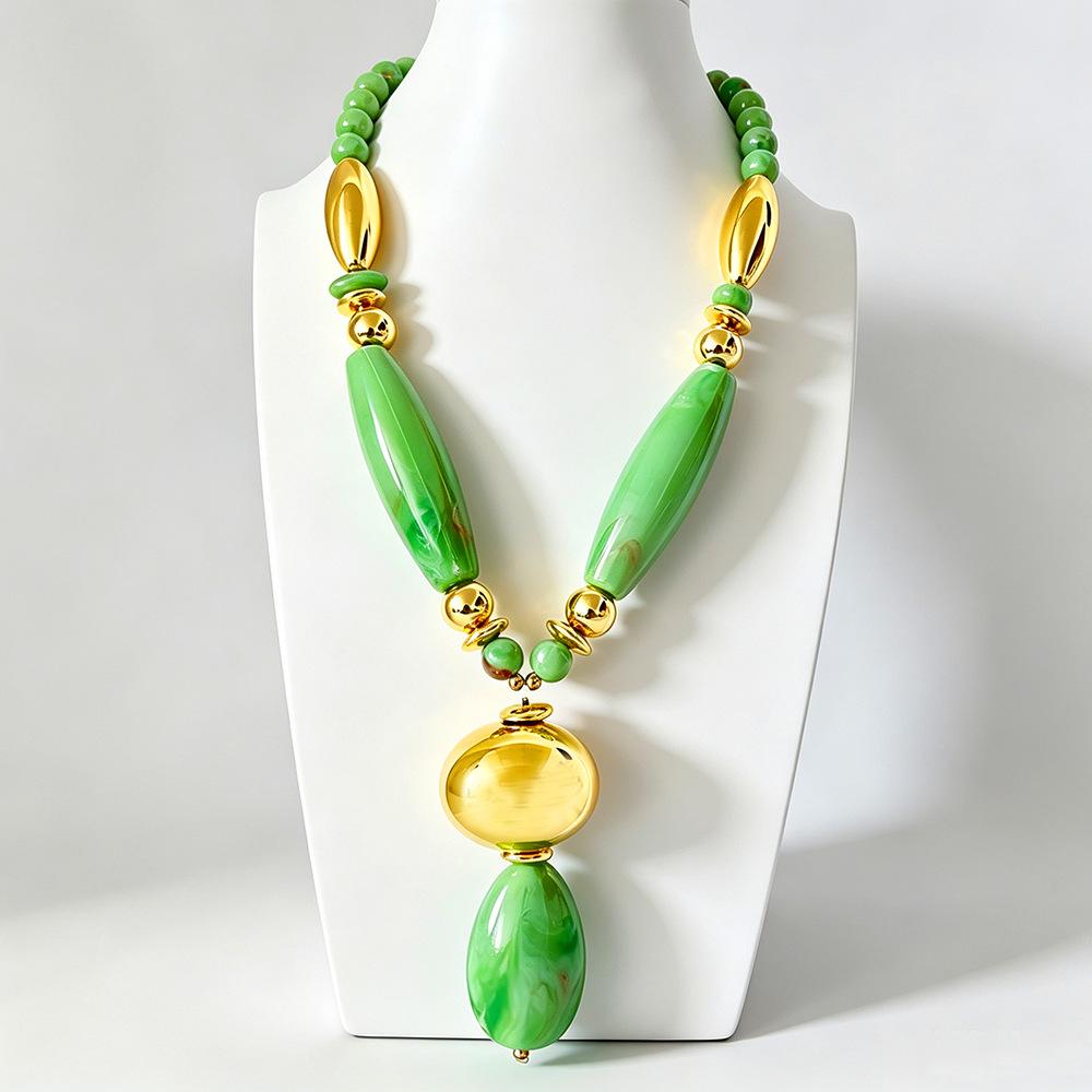 Bohemian Handmade Pendant Necklace Women Choker Jewelry Accessories