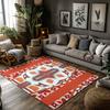 Vintage Southwestern Area Rug Non-Slip Doormat Floor Mat Indoor Outdoor Decor Rustic Home Accent Farmhouse Entryway Welcome Mat