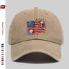 Pc Pcs Floral American Flag Baseball Cap Suitable for Prom Outdoor Sports Beach Vacations Travel Hiking Parties  Adjusta