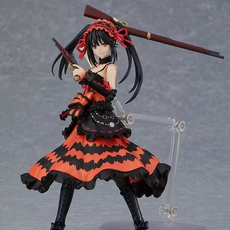 Date A Live Protagonistin Tokisaki Kurumi Gelenkige Actionfigur Spielzeug Spielsets Sammlerstücke Dekoration Anime Zubehör Geburtstagsgeschenk Geschenke