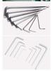 Sata 8-Piece Mini Metric Hex Key Set (Model 09119)