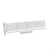 1/87 Guardrail Model, Industrial Fencing Scenery, Sand Table Miniature Modelling Panel, Garden