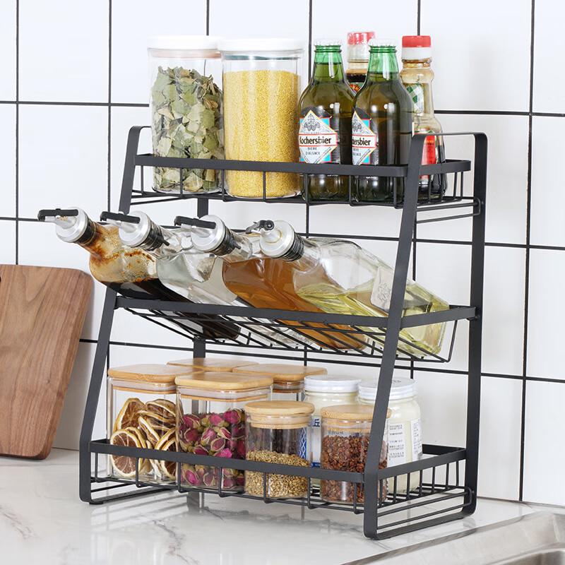 ZhiShi 3-Tier Slanted Kitchen Spice Rack