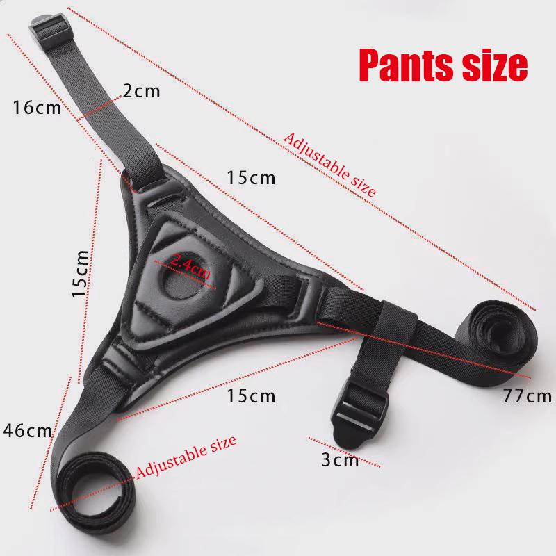 Pantaloni in Pelle Nera Porta Dildo Giocattoli Erotici per Donne Uomini Lesbiche Intimo con Pene Indossabile Strap-on Giochi per Adulti