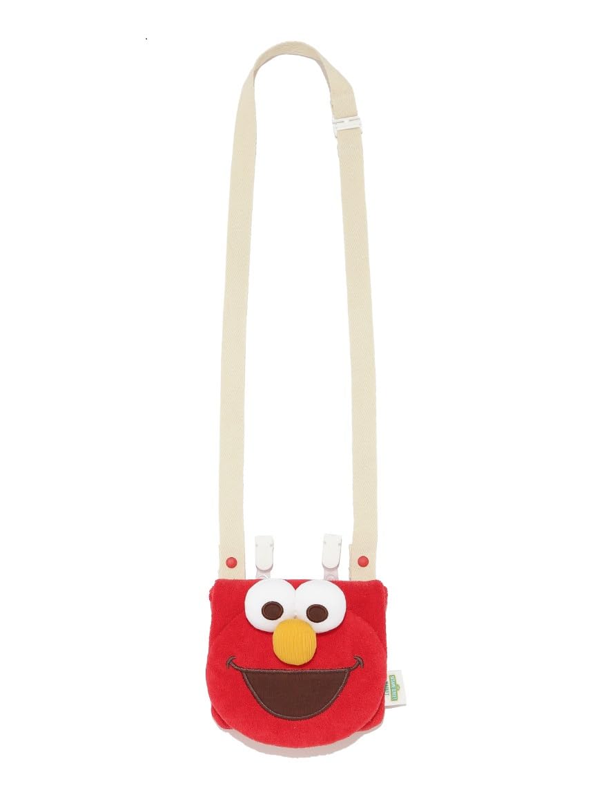

Sesame Street Market Elmo Travel Pocket SSMKGG239704 RED